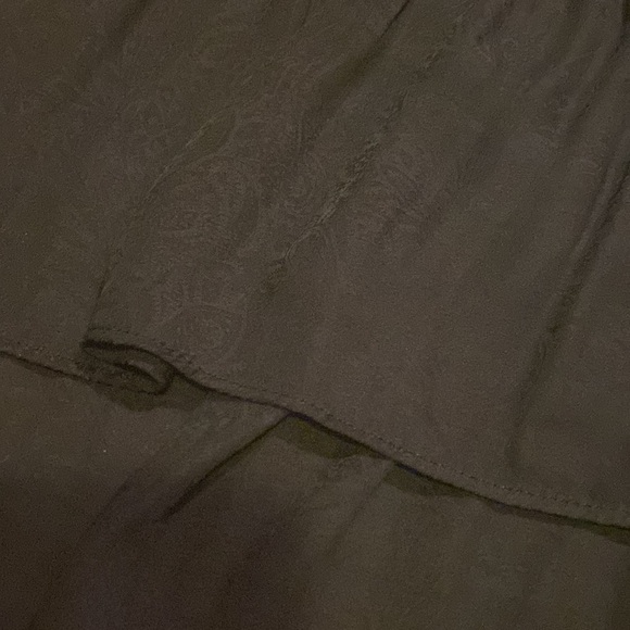 White House Black Market Black Flirty Mini‎ skirt Women’s size 4 NWT - Picture 4 of 8